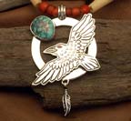 Raven pendant