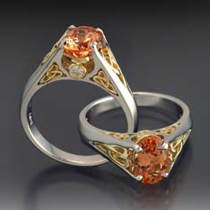 Celyic Topaz Custom Ring