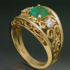 custom celtic ring