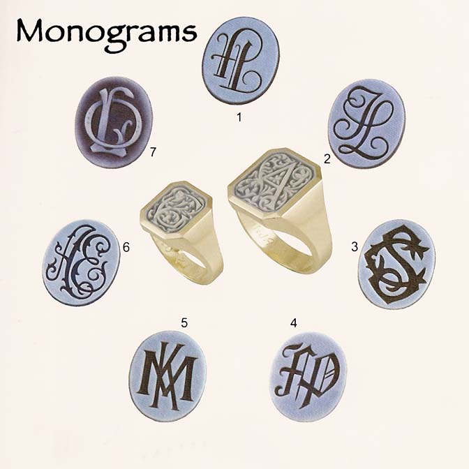 Custom Design Monograms